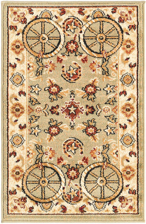 Green 2' x 3' 1 Pioneer Rectangle Area Rug