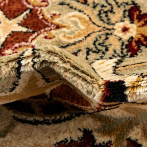Green 7' 10 x 7' 10 Pioneer Round Area Rug Classic Southwestern Motif Durable Stain Resistant Easy Clean Carpet for Traditional Interior Decor for Sale at Rug Engine