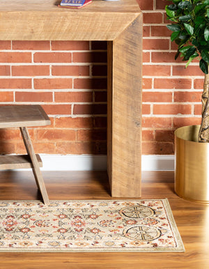 Green 2' x 10' Pioneer Runner Area Rug