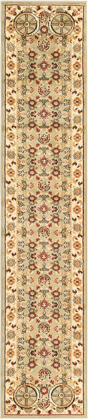 Green 2' x 10' Pioneer Runner Area Rug