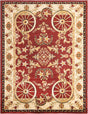 Red 9' x 12' Pioneer Rectangle Area Rug