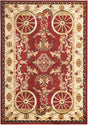 Red 7' 1 x 10' Pioneer Rectangle Area Rug