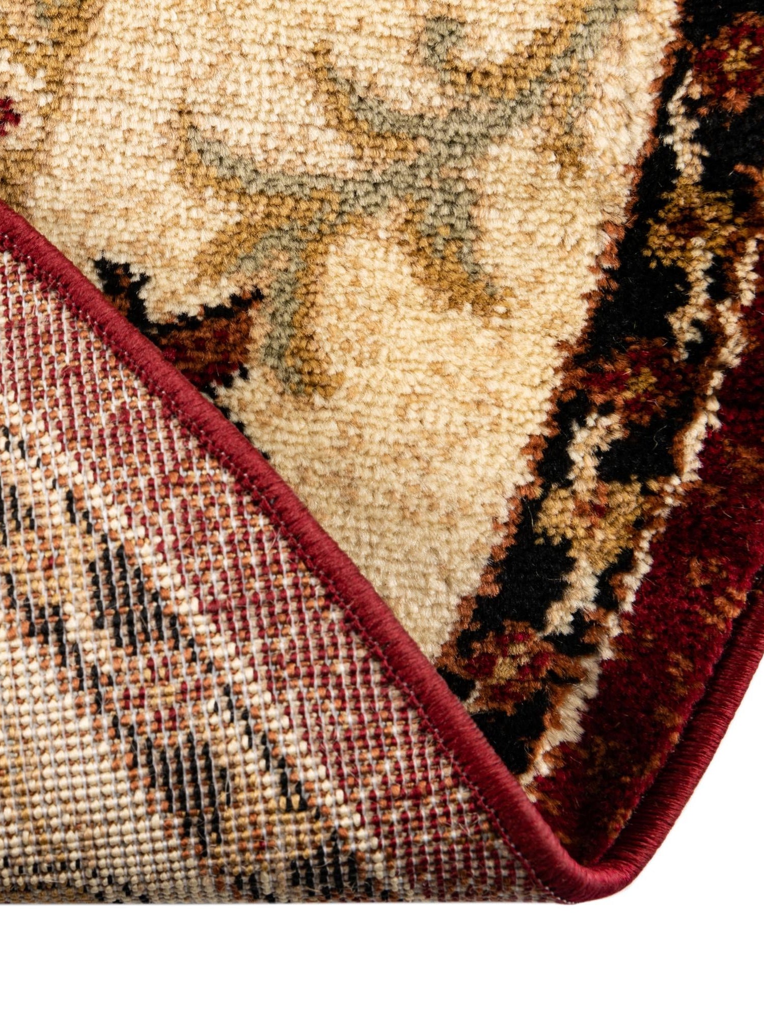 Red 7' 10 x 7' 10 Pioneer Round Area Rug