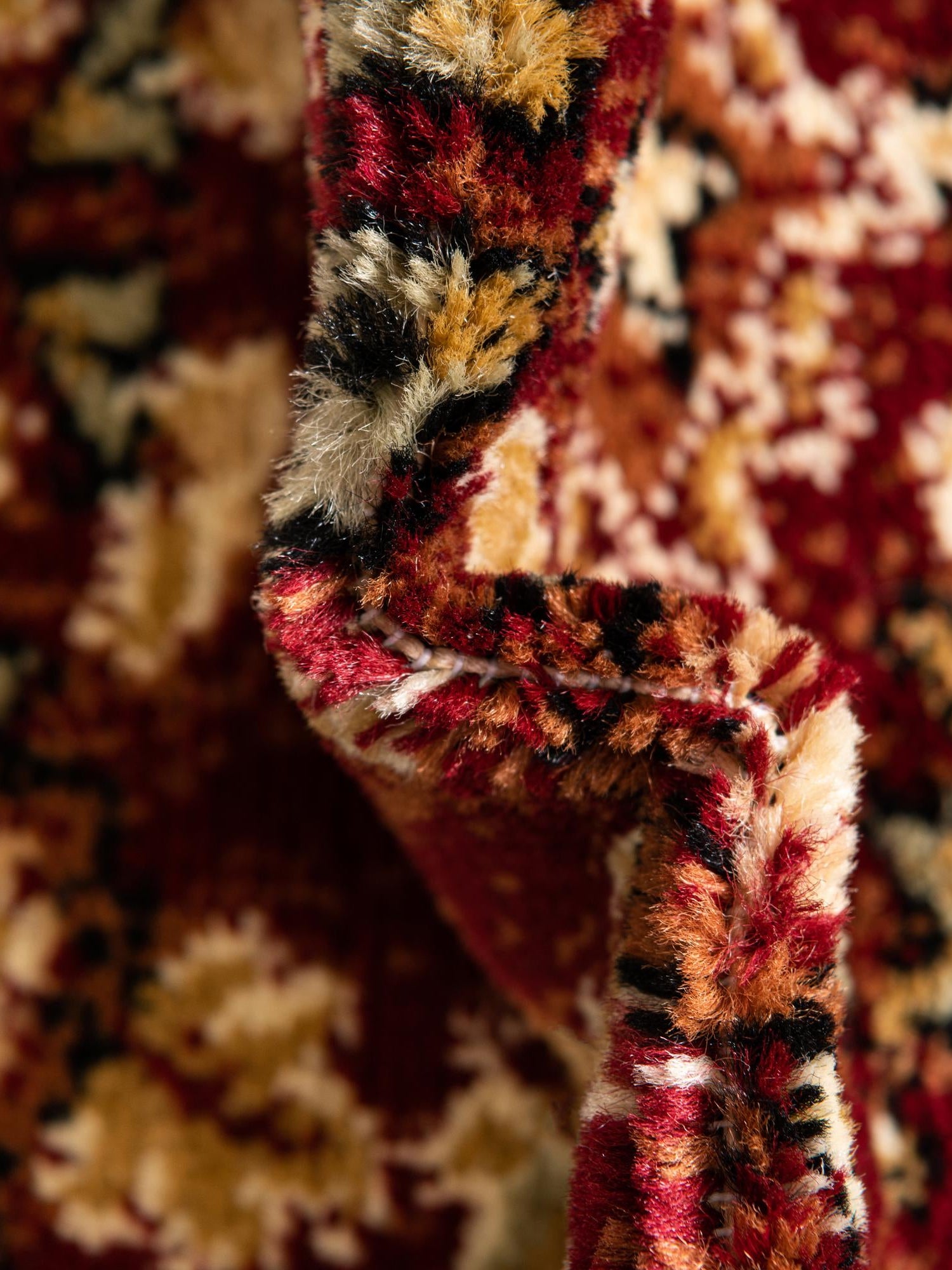 Red 2' x 10' Pioneer Runner Area Rug