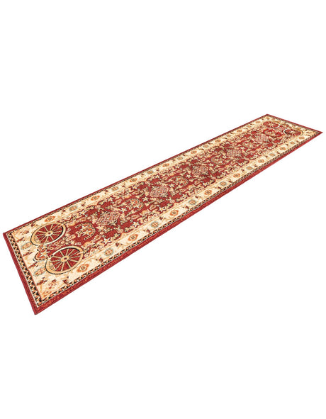 Red 2' 11 x 12' Pioneer Runner Area Rug Classic Southwestern Motif Durable Stain Resistant Easy Clean Carpet for Traditional Interior Decor for Sale at Rug Engine