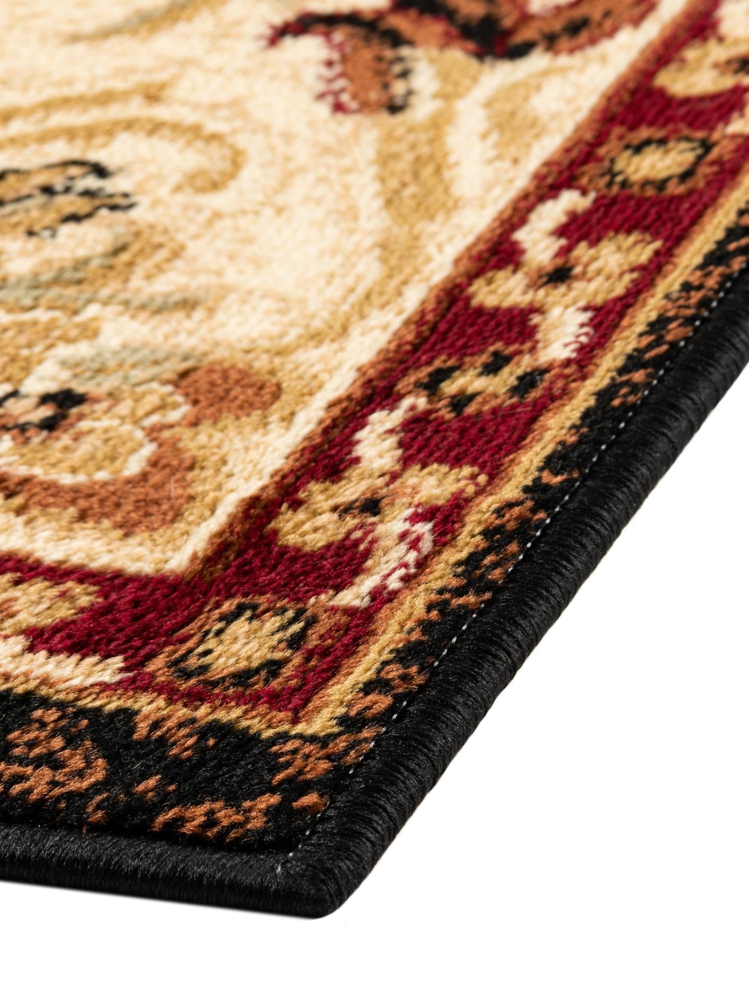 Black 2' x 3' 1 Pioneer Rectangle Area Rug