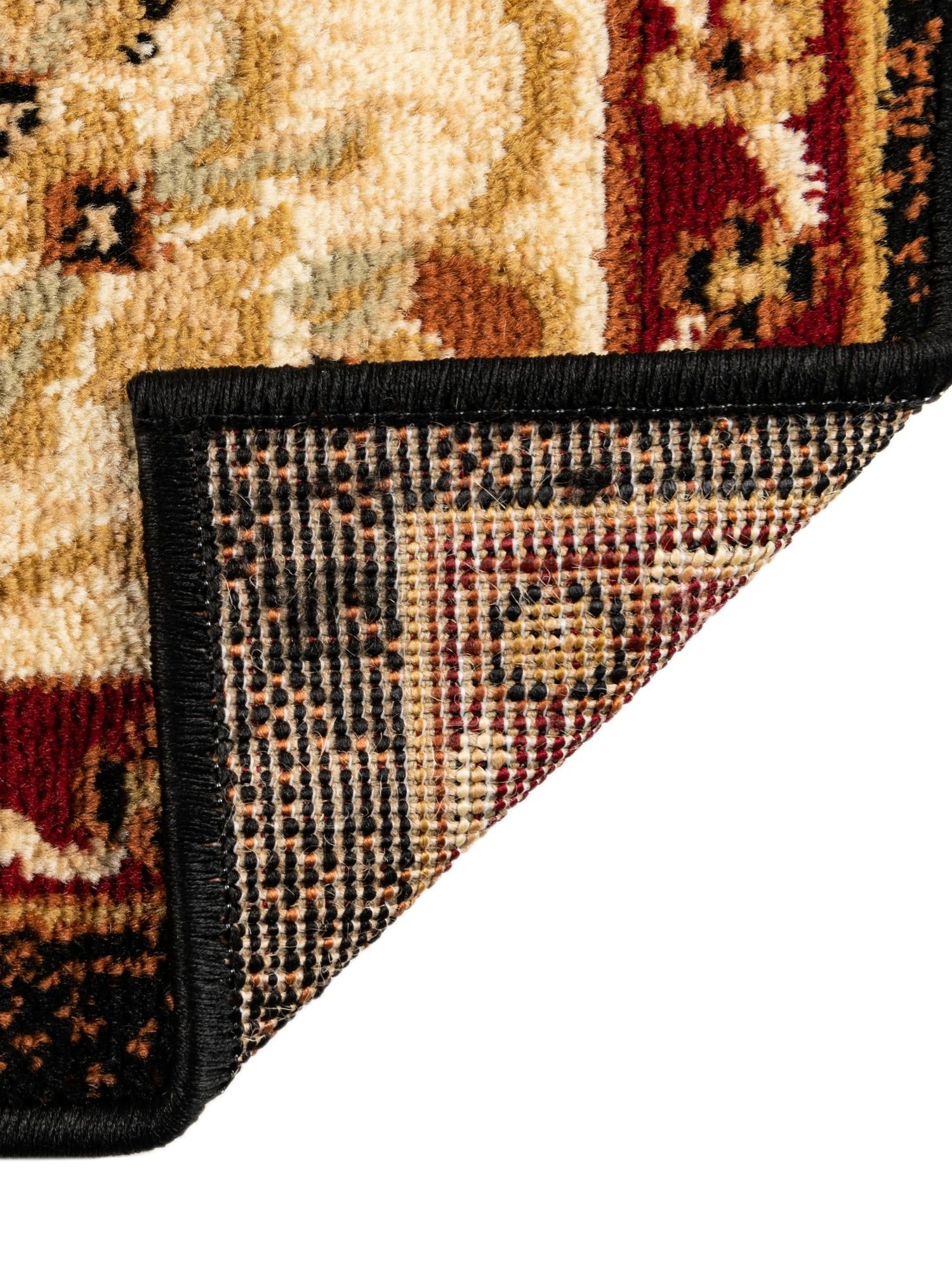 Black 7' 10 x 7' 10 Pioneer Square Area Rug