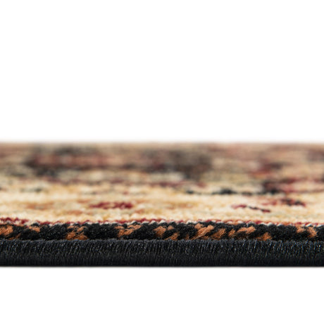Black 2' x 6' 1 Pioneer Runner Area Rug Classic Southwestern Motif Durable Stain Resistant Easy Clean Carpet for Traditional Interior Decor for Sale at Rug Engine
