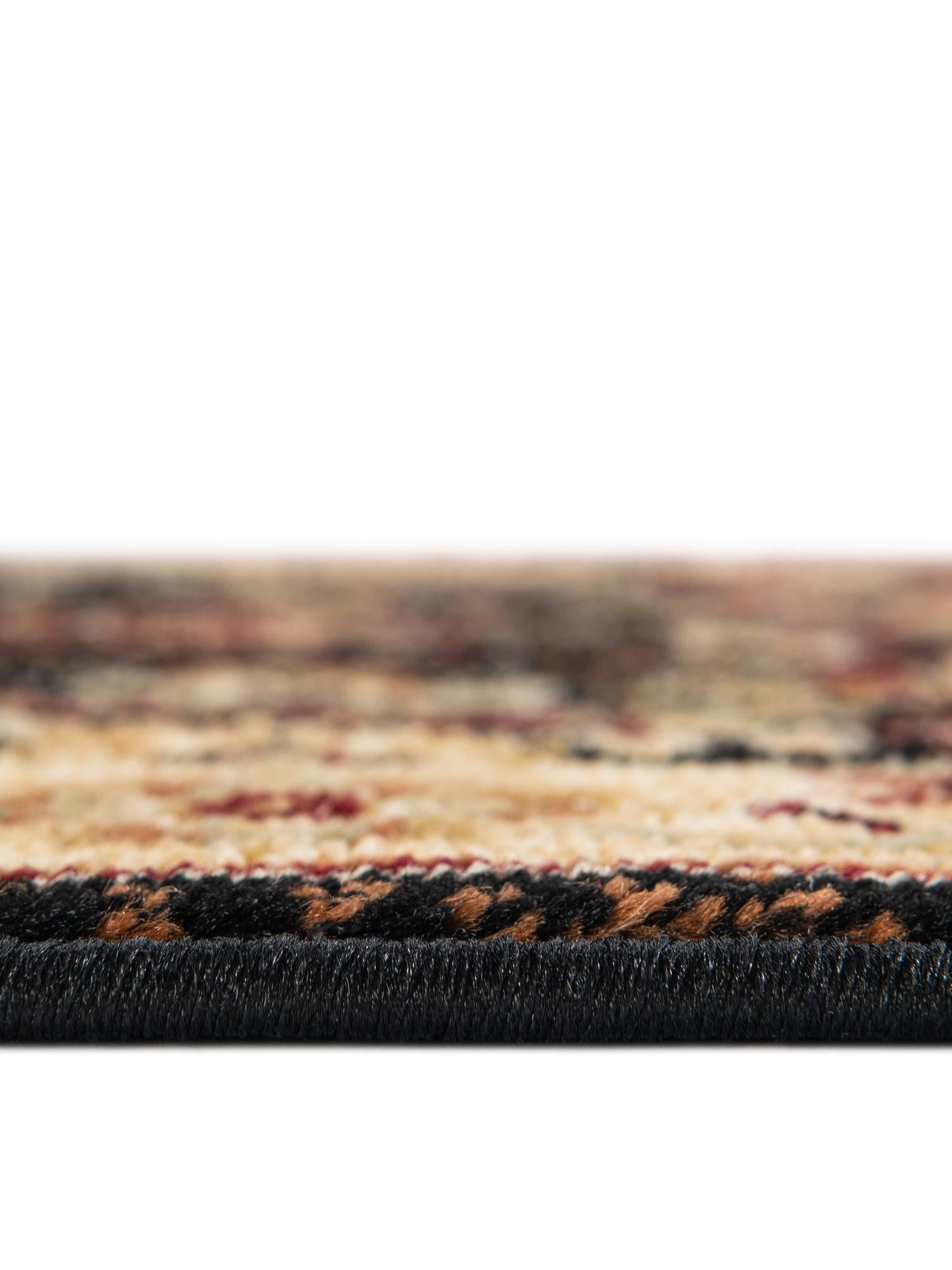 Black 2' 11 x 12' Pioneer Runner Area Rug