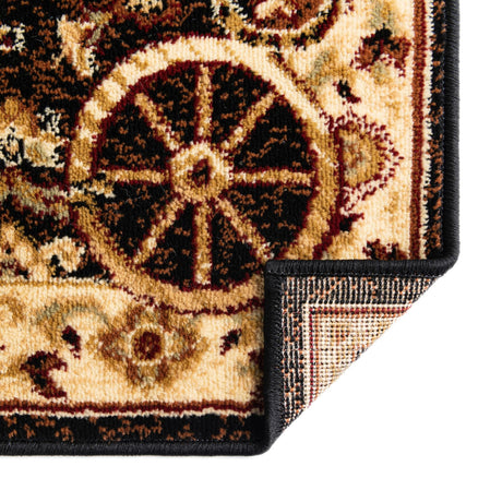 Black 2' x 6' 1 Pioneer Runner Area Rug Classic Southwestern Motif Durable Stain Resistant Easy Clean Carpet for Traditional Interior Decor for Sale at Rug Engine