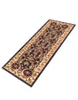 Black 2' x 6' 1 Pioneer Runner Area Rug