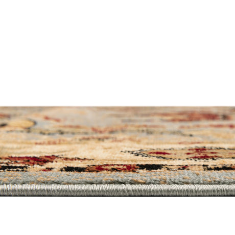 Blue 5' 3 x 8' Pioneer Rectangle Area Rug Classic Southwestern Motif Durable Stain Resistant Easy Clean Carpet for Traditional Interior Decor for Sale at Rug Engine