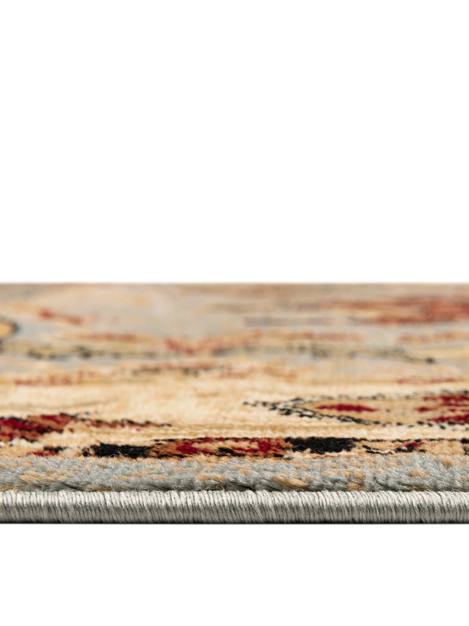 Blue 9' x 12' Pioneer Rectangle Area Rug