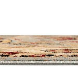 Blue 9' x 12' Pioneer Rectangle Area Rug