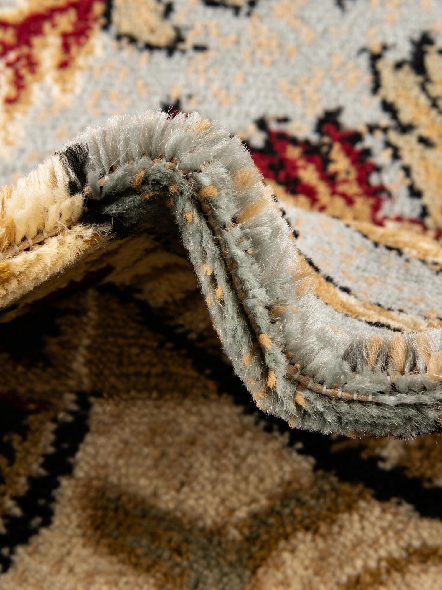 Blue 6' 1 x 9' Pioneer Rectangle Area Rug