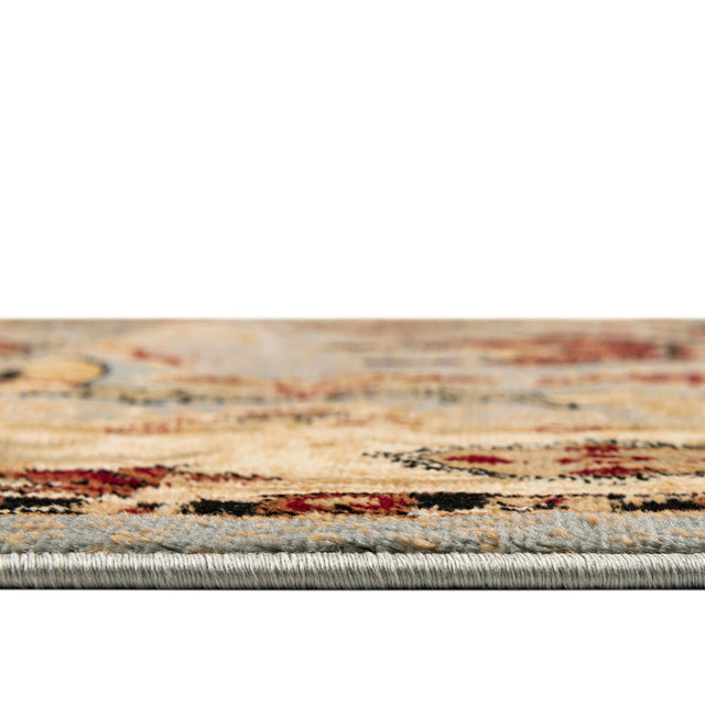 Blue 7' 10 x 7' 10 Pioneer Round Area Rug