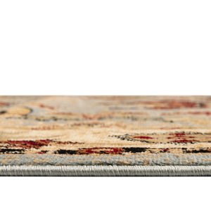 Blue 5' 3 x 5' 3 Pioneer Round Area Rug