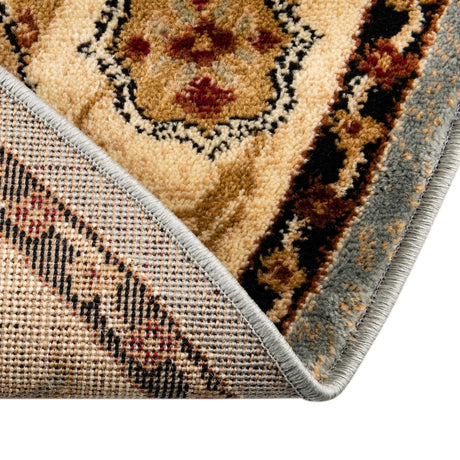 Blue 7' 10 x 7' 10 Pioneer Round Area Rug Classic Southwestern Motif Durable Stain Resistant Easy Clean Carpet for Traditional Interior Decor for Sale at Rug Engine