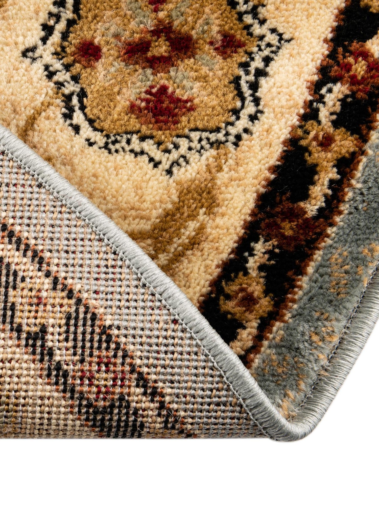 Blue 4' 1 x 4' 1 Pioneer Round Area Rug