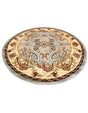 Blue 4' 1 x 4' 1 Pioneer Round Area Rug