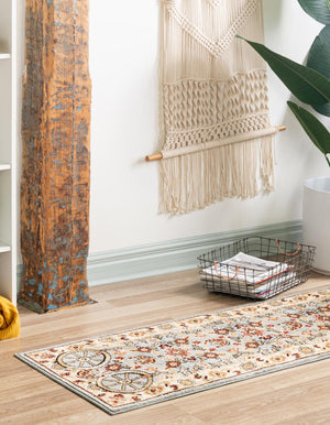 Blue 2' x 6' 1 Pioneer Runner Area Rug