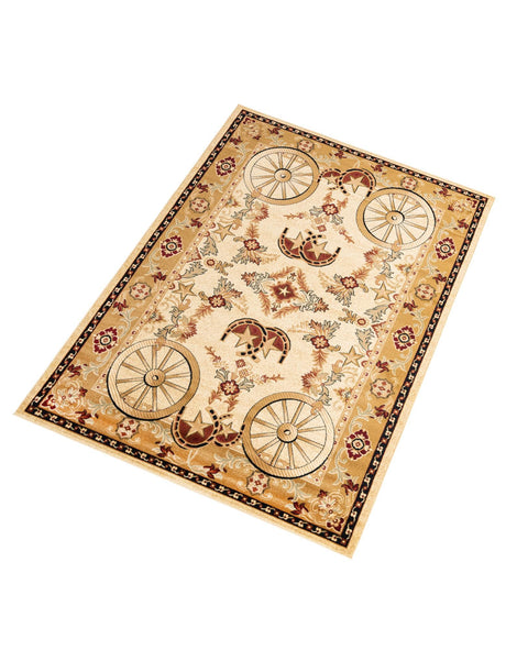 Ivory 7' 1 x 10' Pioneer Rectangle Area Rug