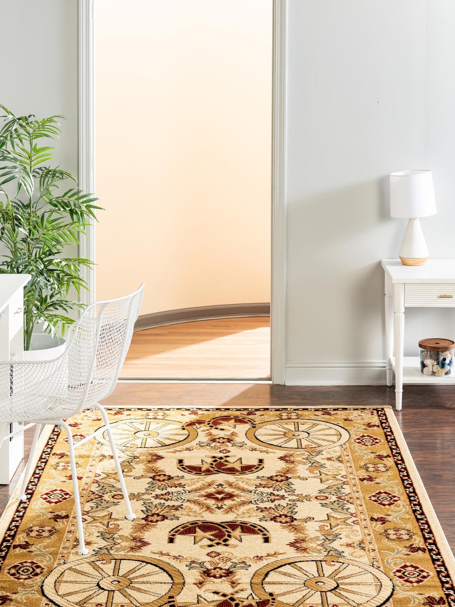 Ivory 10' x 14' 1 Pioneer Rectangle Area Rug