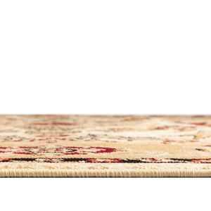 Ivory 6' 1 x 9' Pioneer Rectangle Area Rug