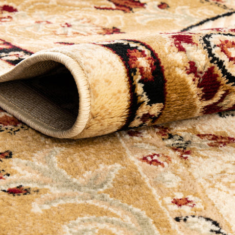 Ivory 7' 10 x 7' 10 Pioneer Square Area Rug Classic Southwestern Motif Durable Stain Resistant Easy Clean Carpet for Traditional Interior Decor for Sale at Rug Engine