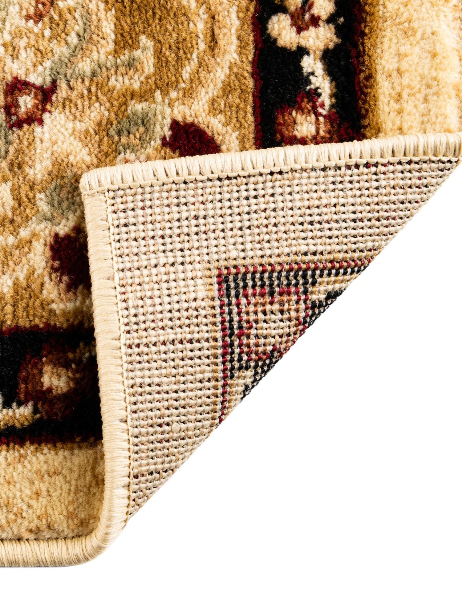 Ivory 5' 3 x 5' 3 Pioneer Square Area Rug