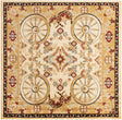 Ivory 7' 10 x 7' 10 Pioneer Square Area Rug