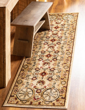 Ivory 2' 11 x 12' Pioneer Runner Area Rug