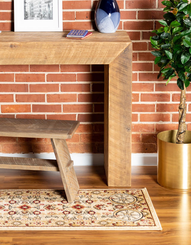 Ivory 2' 11 x 12' Pioneer Runner Area Rug