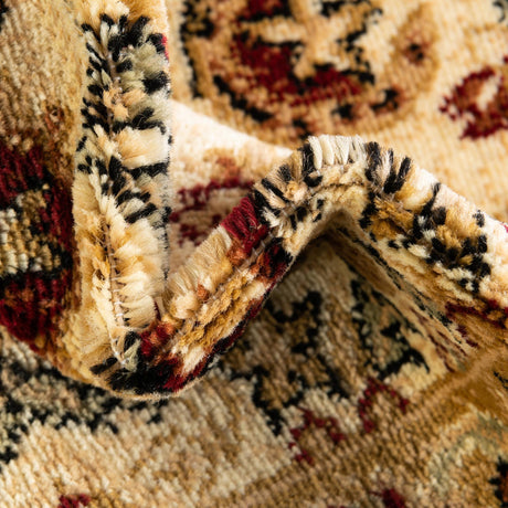 Ivory 2' x 10' Pioneer Runner Area Rug Classic Southwestern Motif Durable Stain Resistant Easy Clean Carpet for Traditional Interior Decor for Sale at Rug Engine