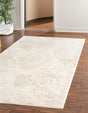 Ivory 10' x 14' 1 Finsbury Rectangle Area Rug 60% Polypropylene & 40% Polyester Contemporary Carpet for Living Rooms, Dining, Offices for Sale at Rug Engine