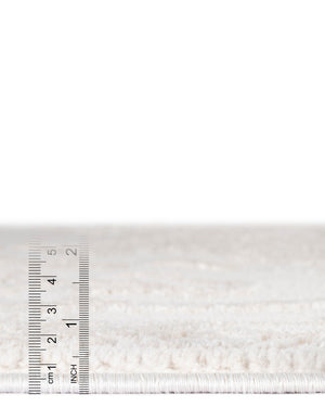 Ivory 2' x 3' Finsbury Rectangle Area Rug 60% Polypropylene & 40% Polyester Contemporary Carpet for Living Rooms, Dining, Offices for Sale at Rug Engine