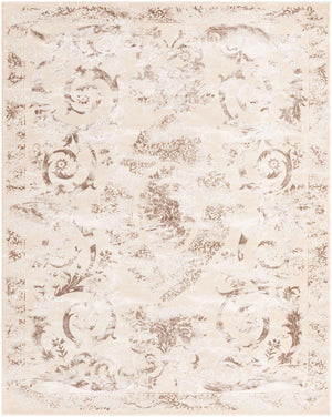 Beige 7' 10 x 10' Finsbury Rectangle Area Rug 60% Polypropylene & 40% Polyester Contemporary Carpet for Living Rooms, Dining, Offices for Sale at Rug Engine