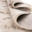 Beige 9' x 12' Finsbury Rectangle Area Rug 60% Polypropylene & 40% Polyester Contemporary Carpet for Living Rooms, Dining, Offices for Sale at Rug Engine