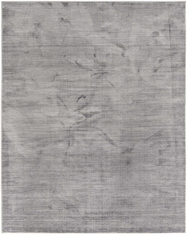 Gray 7' 10 x 10' Finsbury Rectangle Area Rug 60% Polypropylene & 40% Polyester Contemporary Carpet for Living Rooms, Dining, Offices for Sale at Rug Engine