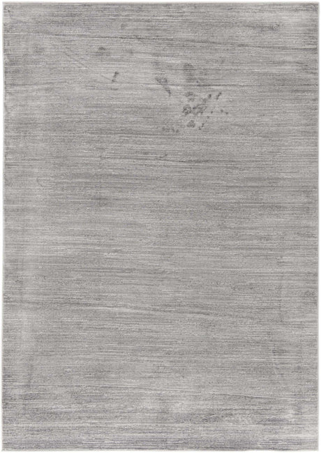 Gray 7' x 10' Finsbury Rectangle Area Rug 60% Polypropylene & 40% Polyester Contemporary Carpet for Living Rooms, Dining, Offices for Sale at Rug Engine