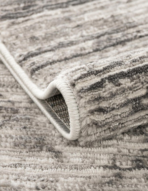 Gray 4' x 6' Finsbury Rectangle Area Rug 60% Polypropylene & 40% Polyester Contemporary Carpet for Living Rooms, Dining, Offices for Sale at Rug Engine