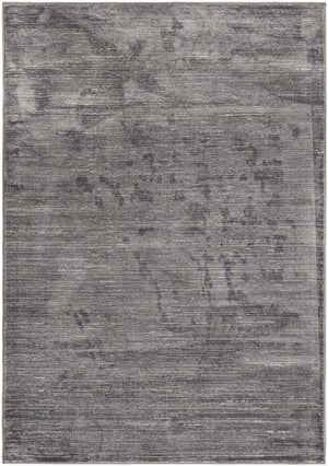 Gray 4' x 6' Finsbury Rectangle Area Rug 60% Polypropylene & 40% Polyester Contemporary Carpet for Living Rooms, Dining, Offices for Sale at Rug Engine