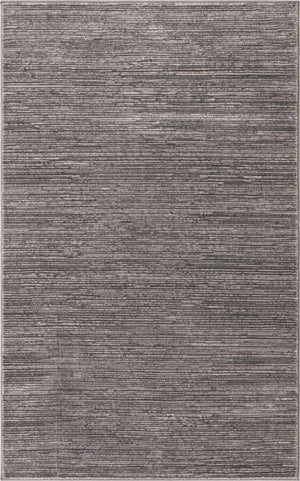 Gray 3' 3 x 5' 3 Finsbury Rectangle Area Rug 60% Polypropylene & 40% Polyester Contemporary Carpet for Living Rooms, Dining, Offices for Sale at Rug Engine