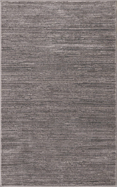 Gray 3' 3 x 5' 3 Finsbury Rectangle Area Rug 60% Polypropylene & 40% Polyester Contemporary Carpet for Living Rooms, Dining, Offices for Sale at Rug Engine