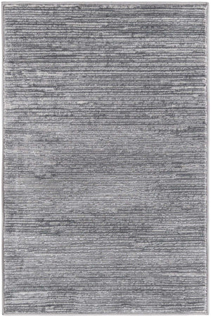 Gray 2' x 3' Finsbury Rectangle Area Rug 60% Polypropylene & 40% Polyester Contemporary Carpet for Living Rooms, Dining, Offices for Sale at Rug Engine