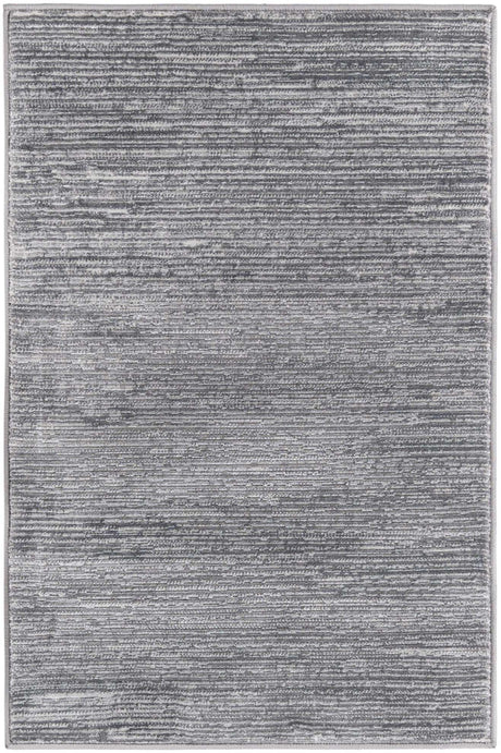 Gray 2' x 3' Finsbury Rectangle Area Rug 60% Polypropylene & 40% Polyester Contemporary Carpet for Living Rooms, Dining, Offices for Sale at Rug Engine