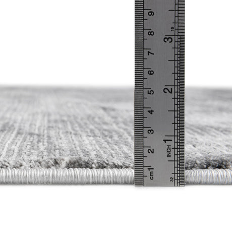 Gray 3' 3 x 5' 3 Finsbury Oval Area Rug 60% Polypropylene & 40% Polyester Contemporary Carpet for Living Rooms, Dining, Offices for Sale at Rug Engine