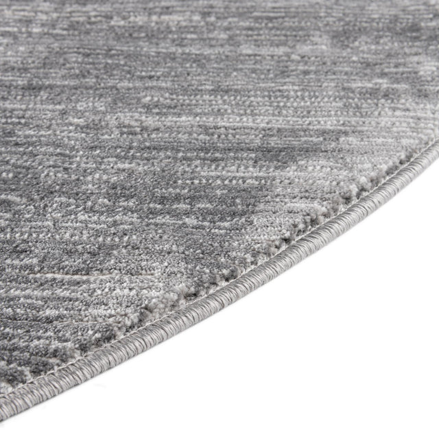 Gray 3' 3 x 5' 3 Finsbury Oval Area Rug 60% Polypropylene & 40% Polyester Contemporary Carpet for Living Rooms, Dining, Offices for Sale at Rug Engine