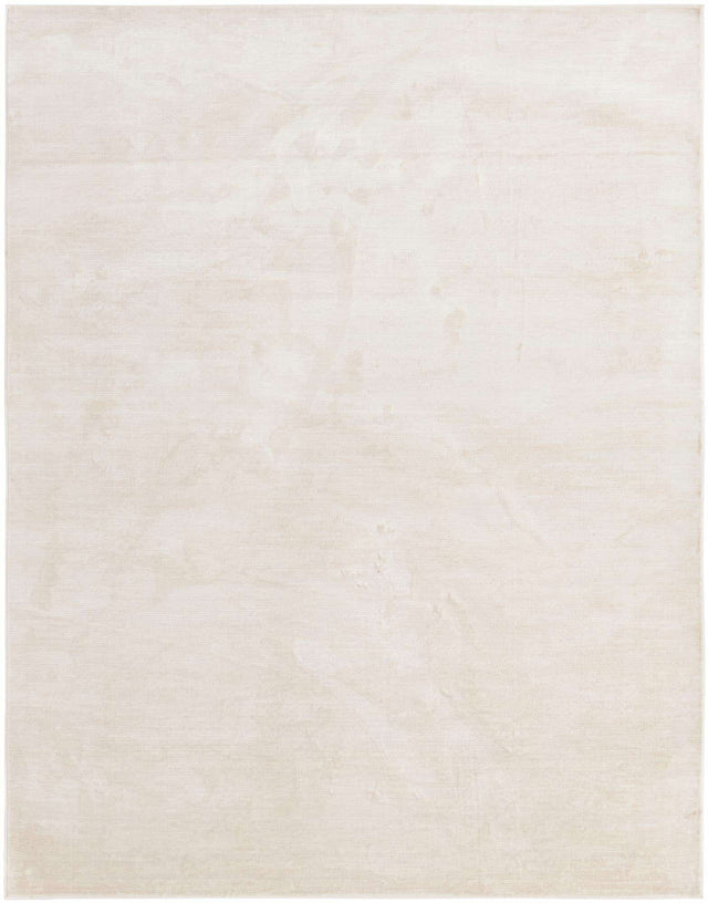 Ivory 9' x 12' Finsbury Rectangle Area Rug 60% Polypropylene & 40% Polyester Contemporary Carpet for Living Rooms, Dining, Offices for Sale at Rug Engine