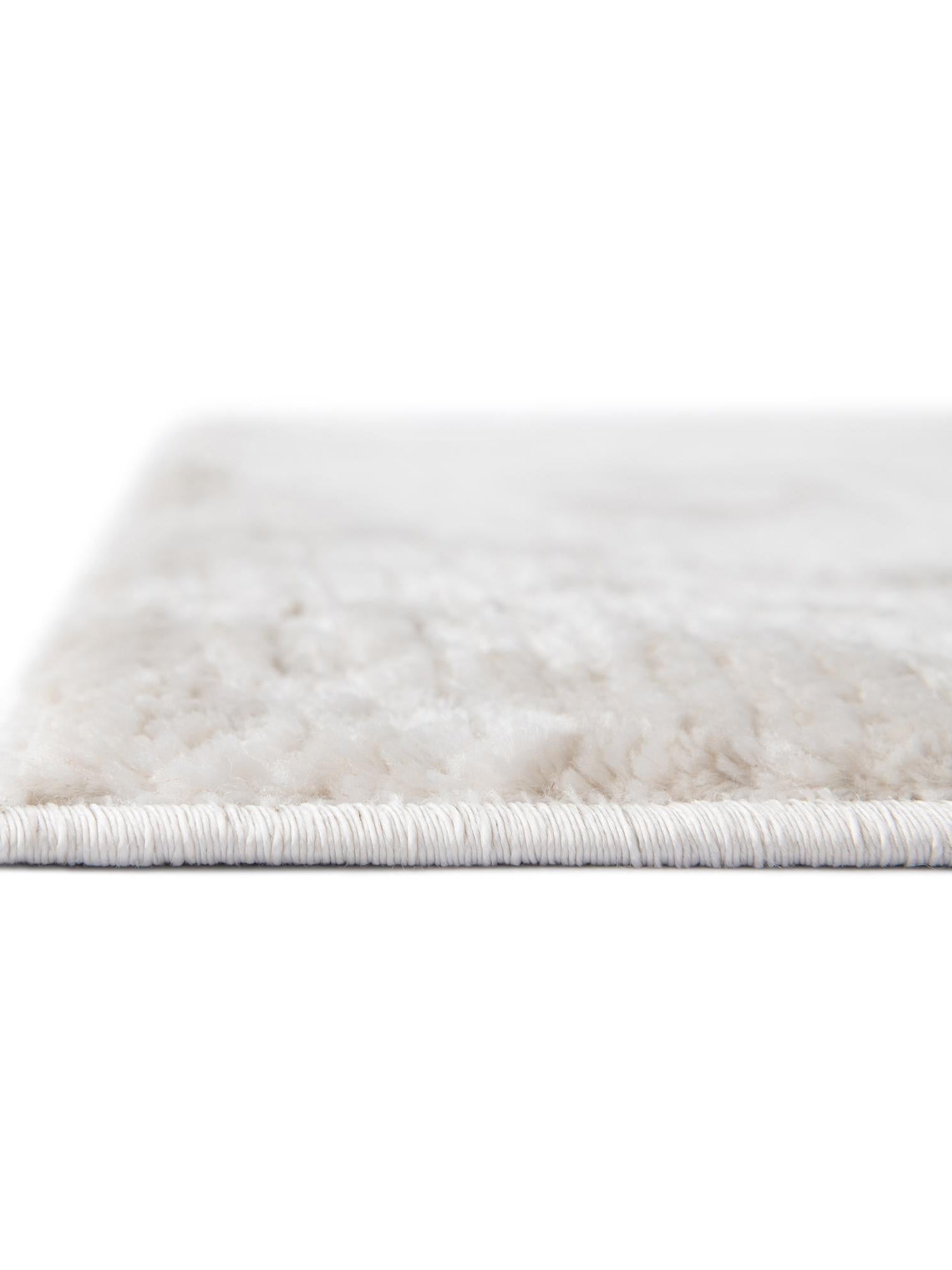 Ivory 5' 1 x 7' 1 Finsbury Rectangle Area Rug 60% Polypropylene & 40% Polyester Contemporary Carpet for Living Rooms, Dining, Offices for Sale at Rug Engine